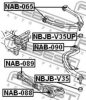 FEBEST NBJB-V35UP Repair Kit, ball joint